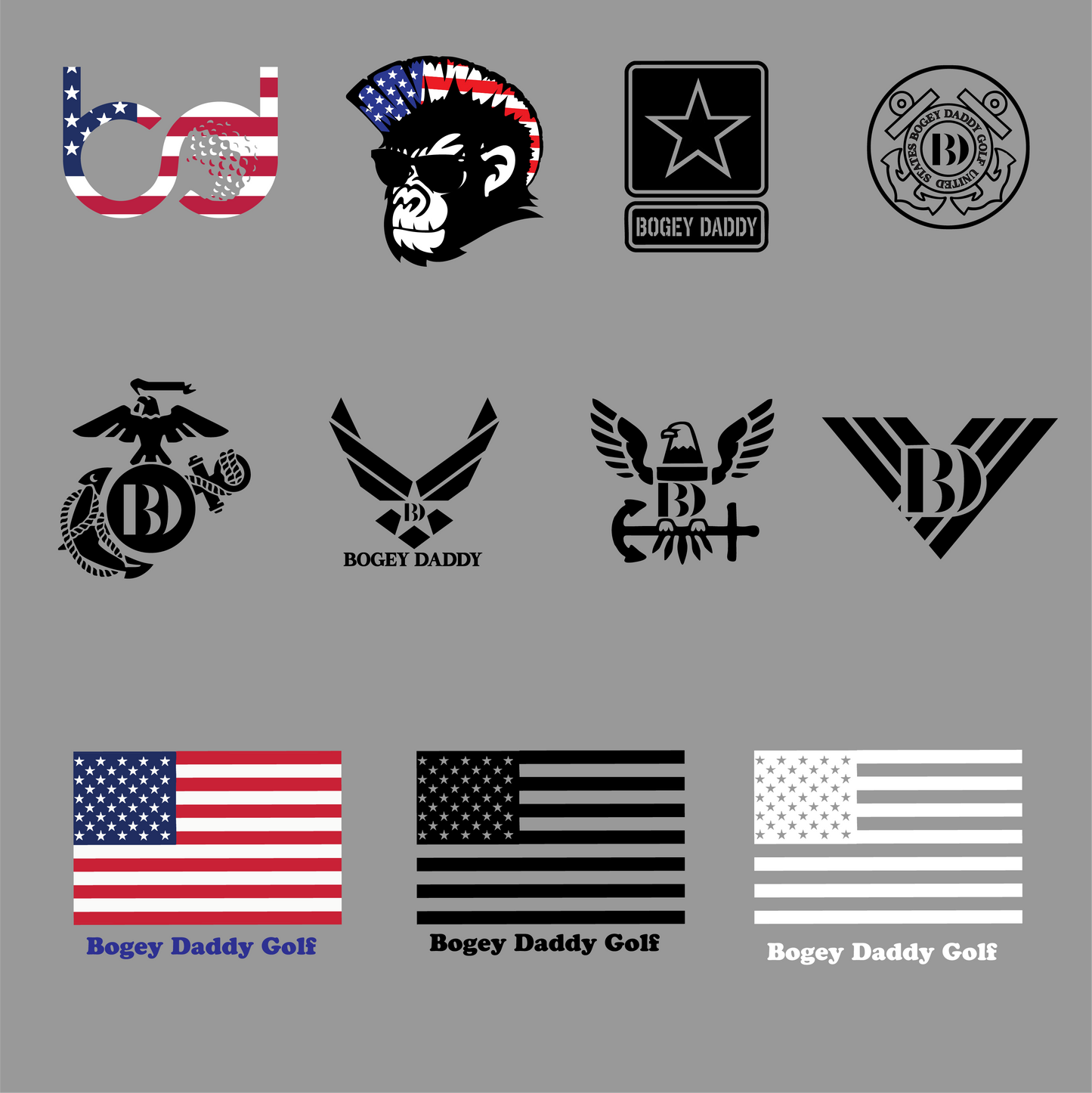 Bogey Daddy Army Polo