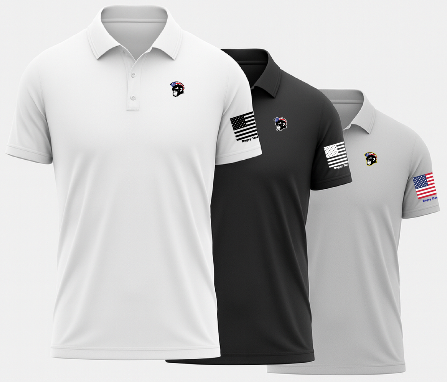 Bogey Daddy Gorilla Polo Shirt