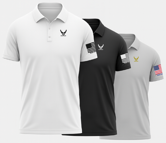 Bogey Daddy Air Force Polo